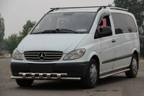 Mercedes Viano 2004–2014 Frontbeskyttelsesbøjle Shark ST015 (rustfrit stål) foto 1
