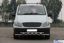 Mercedes Viano 2004–2014 Frontbeskyttelsesbøjle Shark ST015 (rustfrit stål) foto 2
