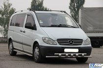 Mercedes Viano 2004–2014 Frontbeskyttelsesbøjle Shark ST015 (rustfrit stål) foto 3