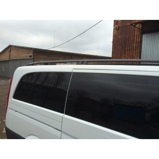 Sorte tagrælinger CAN originalt design (metal fødder) Mercedes Viano 2004–2014 foto 3