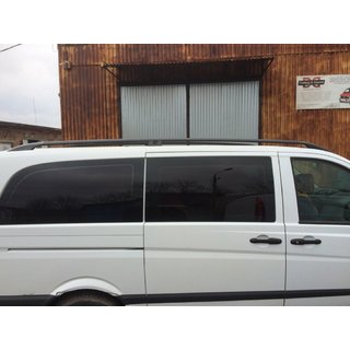 Sorte tagrælinger CAN originalt design (metal fødder) Mercedes Viano 2004–2014 foto 4