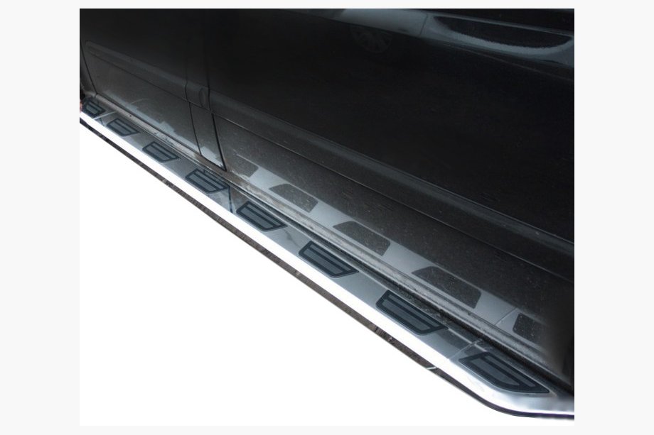 Mercedes Viano 2004–2014 Vison sidetrin (2 stk., aluminium/rustfrit stål) Image