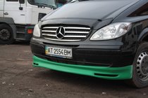 Mercedes Viano 2004–2014 Frontkofangerlip Brabos Style (til lakering) foto 2