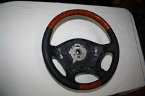 Mercedes Sprinter W906 2006–2018 Rat i læder og træ foto 2