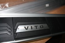 Mercedes Vito W638 1996–2003 Sidetrin RedLine Black (2 stk., aluminium) foto 2