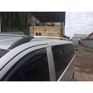 Tagrælinger i krom CAN, originalt design (metalbeslag) Mercedes Viano 2004–2014 foto 4