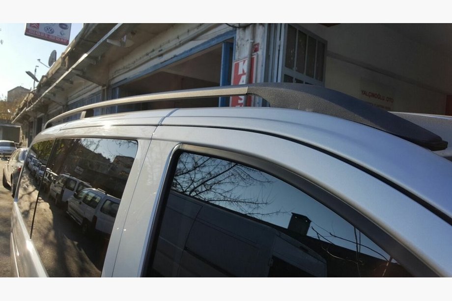 Mercedes Viano 2004–2014 Sorte tagrælinger ELITE (plastfod) Ekstra lang akselafstand (ExtraLong) Foto 13