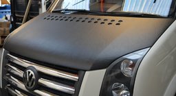 Volkswagen Crafter 2006–2016 Motorhjelmsbetræk (kunstlæder) foto 2