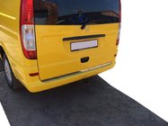 Mercedes Viano 2004–2014 Kantliste til bagklap (rustfrit stål) foto 1