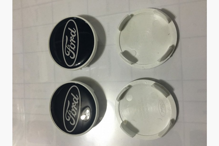Ford Fiesta 2008–2017 Centerkapsler til originale fælge 50 mm V1 (4 stk.) Image