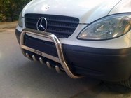 Mercedes Viano 2004–2014 Bullbar WT003/004 (rustfrit stål) foto 1