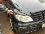 Mercedes Vito W639 2004–2014 Lige øjenlåg til forlygter (2004-2010, 2 stk., plast) Blank foto 15