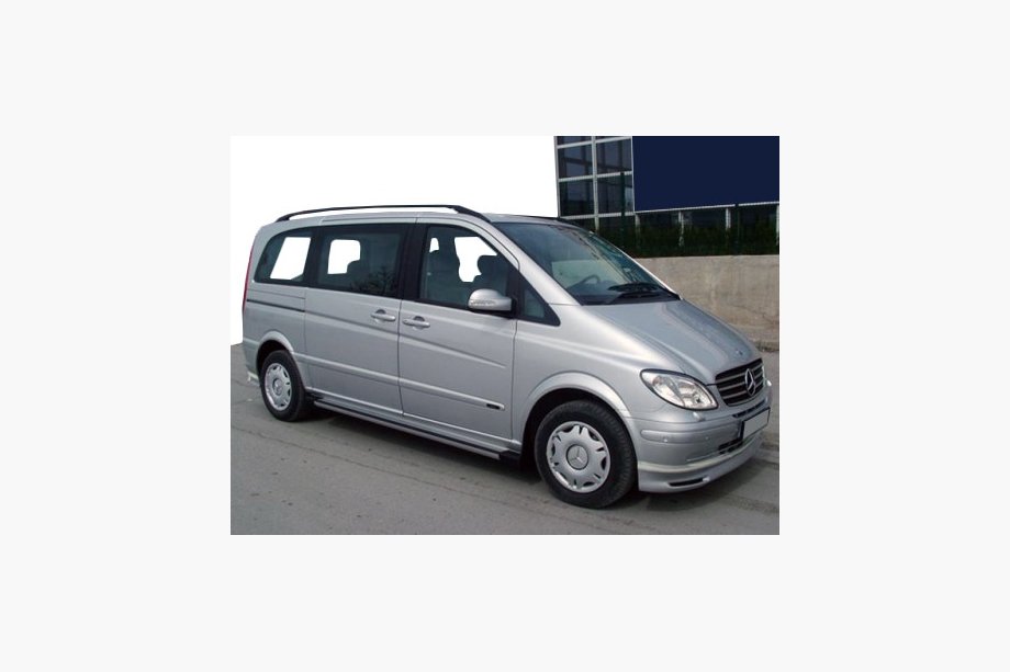 Mercedes Viano 2004–2014 Frontkofangerlip Brabos Style (til lakering) Image