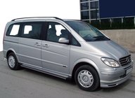 Mercedes Viano 2004–2014 Frontkofangerlip Brabos Style (til lakering) foto 1