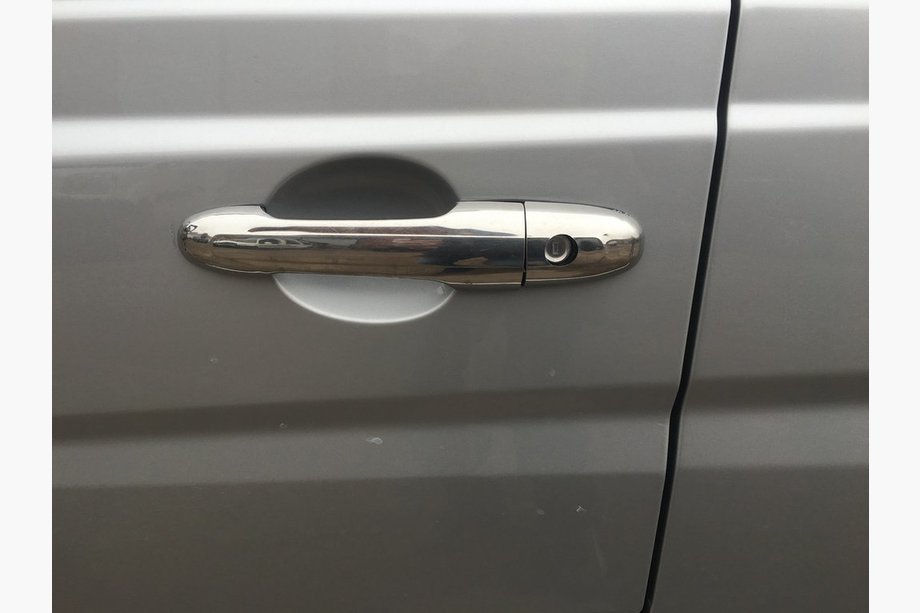 Mercedes Vito W639 2004–2014 Dørgrebscovers (rustfrit stål) Foto 3