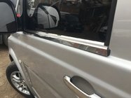 Mercedes Viano 2004–2014 Vindueslister i rustfrit stål (2 stk.) Carmos - Tyrkisk stål foto 2