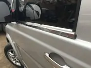 Mercedes Vito W639 2004–2014 Vindueslister i rustfrit stål (2 stk.) foto 2