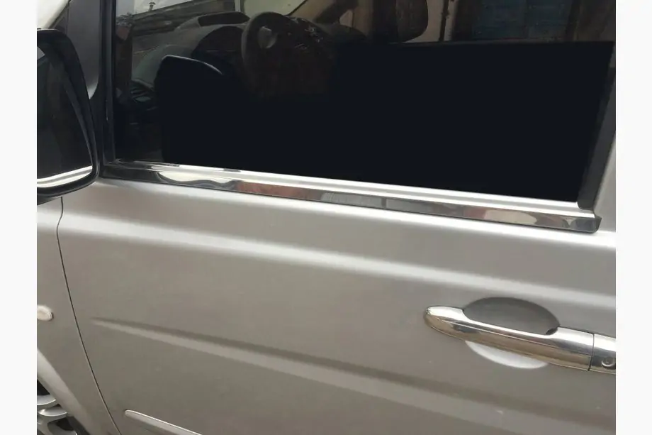 Mercedes Vito W639 2004–2014 Vindueslister i rustfrit stål (2 stk.) Image