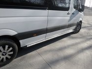 Volkswagen Crafter 2006–2016 Siderør DOT-Line (2 stk., aluminium) Mellem akselafstand foto 1