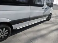 Mercedes Sprinter W907/W910 2018– Siderør DOT-Line (2 stk., aluminium) foto 1