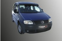 Volkswagen Caddy 2015–2020 Forrudevisir (sort højglans, 5 mm) foto 1