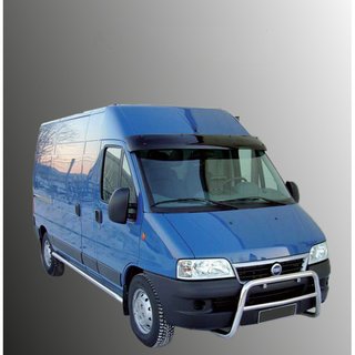 Forrudevisir (sort højglans, 5 mm) Citroen Jumper 1995–2006 foto 1