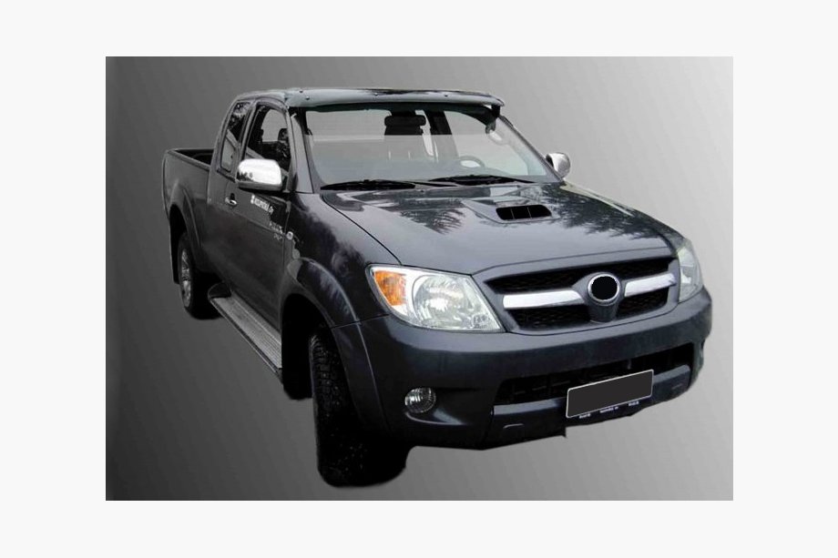 Toyota Hilux 2006–2015 Solskærm til forrude (med beslag) Image