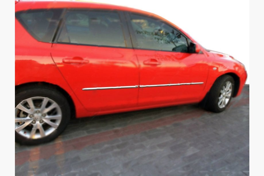 Mazda 3 2003–2009 Dørlister (4 stk., rustfrit stål) Image