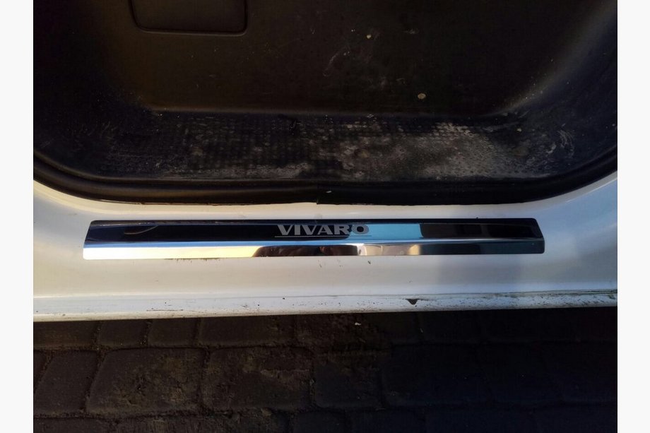 Opel Vivaro 2001–2015 Dørtrinsplader Laser-style (2 stk., stål) Foto 2