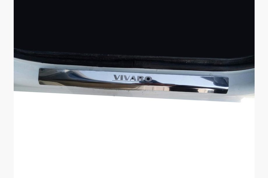 Opel Vivaro 2001–2015 Dørtrinsplader Laser-style (2 stk., stål) Foto 1