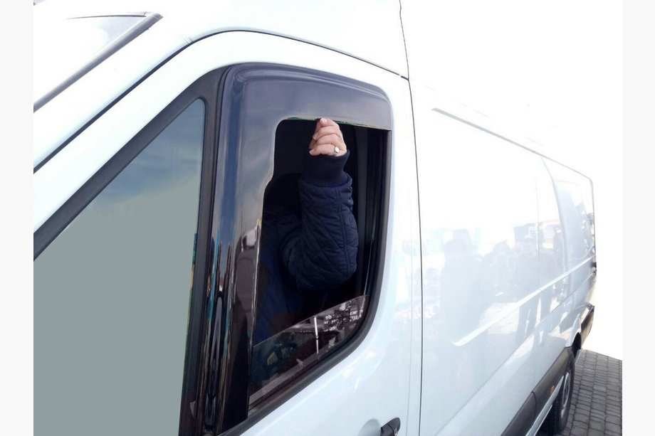 Mercedes Sprinter W901/902/903/904/905 1995–2006 Vindafvisere G-formede (2 stk., DDU) Image