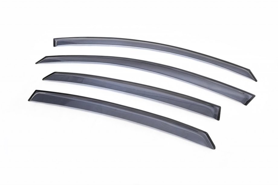 Audi A8 2002–2009 Vindafvisere til sideruder (4 stk., Niken) Image