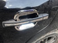 Mercedes E-klasse W124 1984–1997 Dørgrebsskåle i rustfrit stål (4 stk.) foto 1