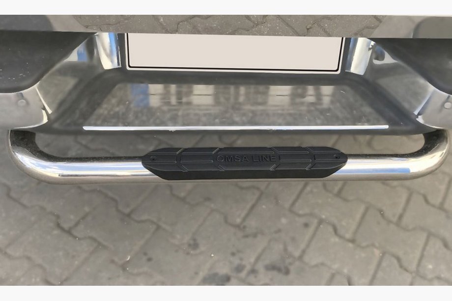 Mercedes X class 2017–2020 Bageste beskyttelsesbøjle Omsa (rustfrit stål) Image