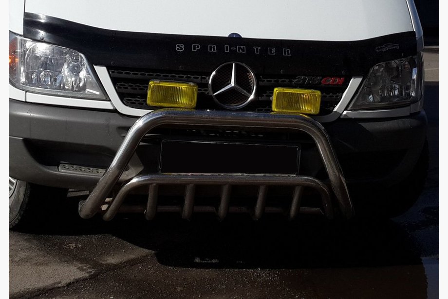 Mercedes Sprinter W901/902/903/904/905 1995–2006 Bullbar WT002 (rustfrit stål) Image