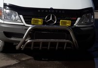 Mercedes Sprinter W901/902/903/904/905 1995–2006 Bullbar WT002 (rustfrit stål) foto 1