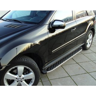 BlackLine sidetrin (2 stk., aluminium) foto 1