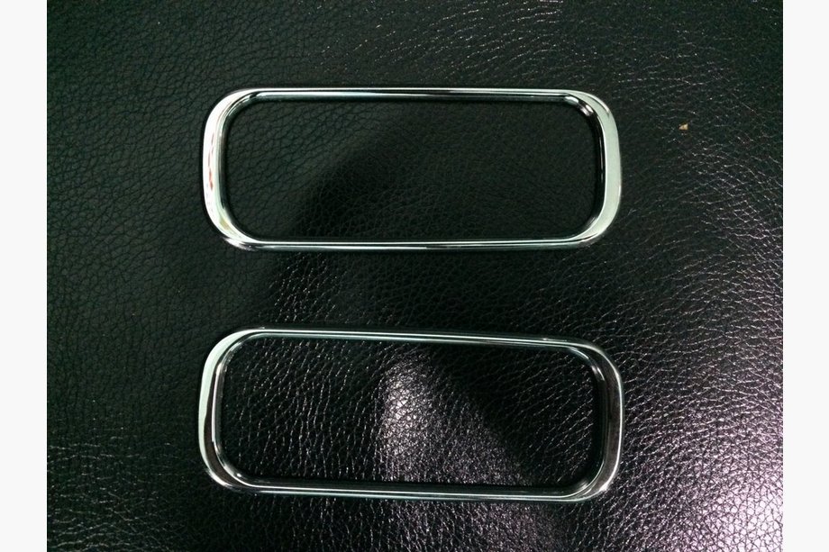 Mercedes ML W163 1997–2005 Krom afdækninger til blinklys (2 stk., plast) Image