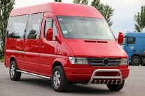 Mercedes Sprinter W901/902/903/904/905 1995–2006 Kængurugitter WT008 (rustfrit stål) foto 3