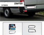 Volkswagen Crafter 2006–2016 Reflektorafdækninger i rustfrit stål (2 stk.) foto 4