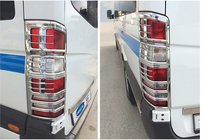 Mercedes Sprinter W906 2006–2018 Kromafdækninger til bremselygter (2 stk., plast) foto 1