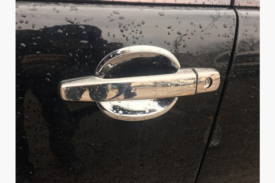 Mercedes E-class W210 1995–2002 Dørgrebsafdækninger (4 stk., rustfrit stål) OmsaLine - italiensk rustfrit stål Image