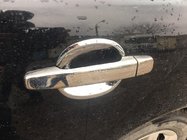 Mercedes E-сlass W210 1995–2002 Krom skåle under dørhåndtag (4 stk) Forkromet plast foto 5