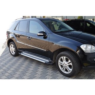 Sidetrin Allmond Grey (2 stk., aluminium) foto 1