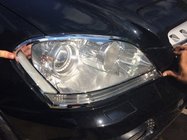 Mercedes ML W164 2005–2011 Krom lister til forlygter (2 stk., plast) foto 1