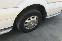 Mercedes Sprinter W906 2006–2018 Hjulkapsler i rustfrit stål Petals (enkelt hjul, 4 stk.) foto 2