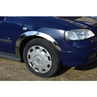 Skærmkantlister (4 stk., rustfrit stål) Opel Astra G Classic 1998–2012 foto 1