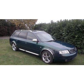Skærmkantlister (4 stk., rustfrit stål) Audi A6 C5 2001–2004 foto 1