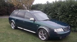 Audi A6 C5 2001–2004 Skærmkantlister (4 stk., rustfrit stål) foto 1