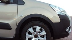 Citroen Berlingo 2008–2018 Hjulbuekanter (4 stk., sorte) 1 sidedør, metal foto 8